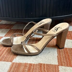 Calvin Klein Strappy Heels